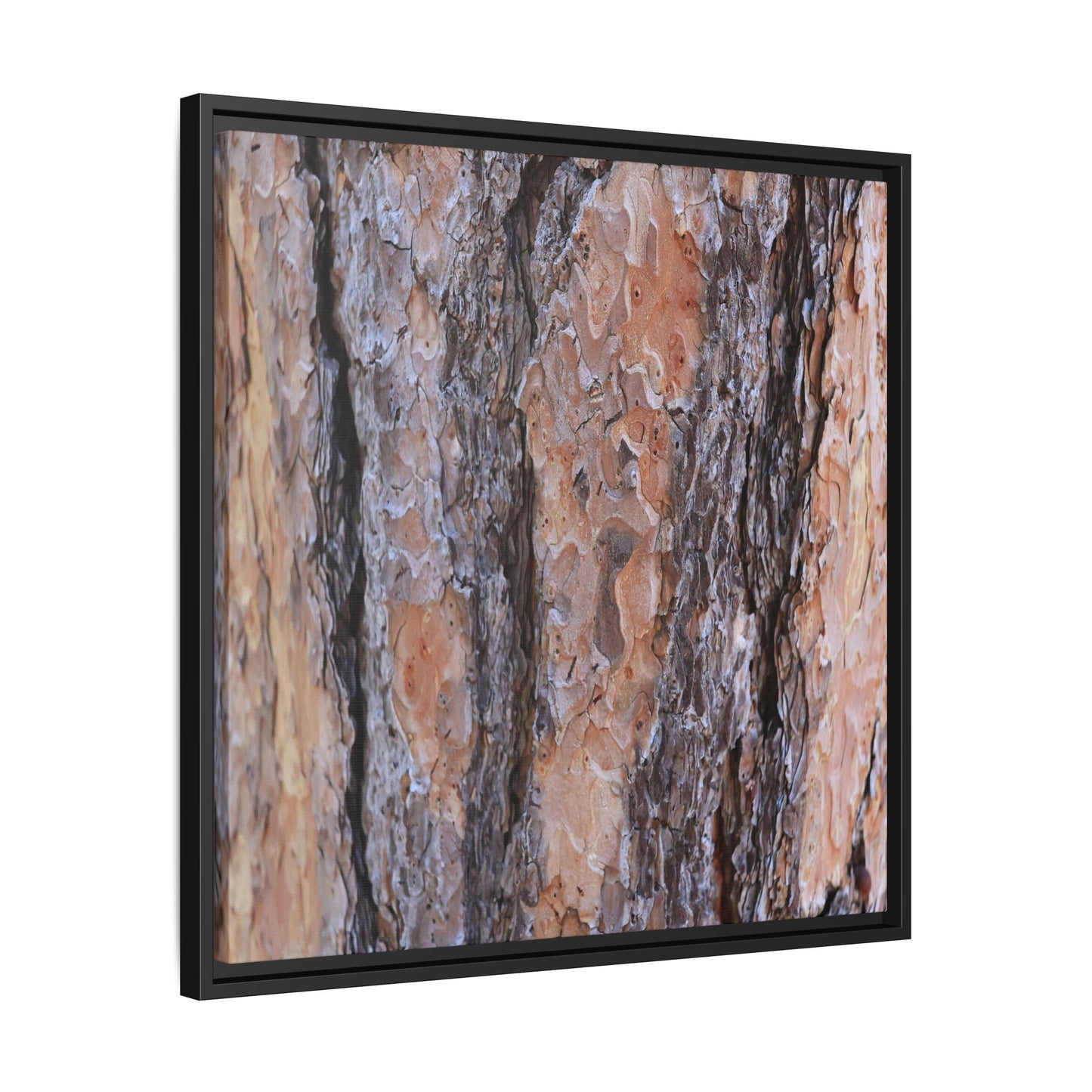 Earthy Embrace - Unique Stretched Canvas Wall Art