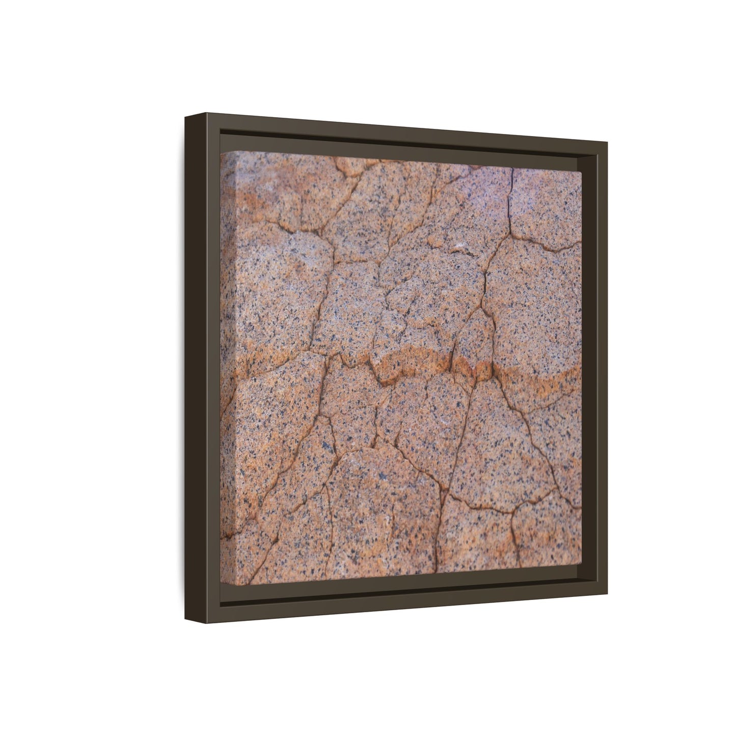 Fragmented Earth - Unique Stretched Canvas Wall Art
