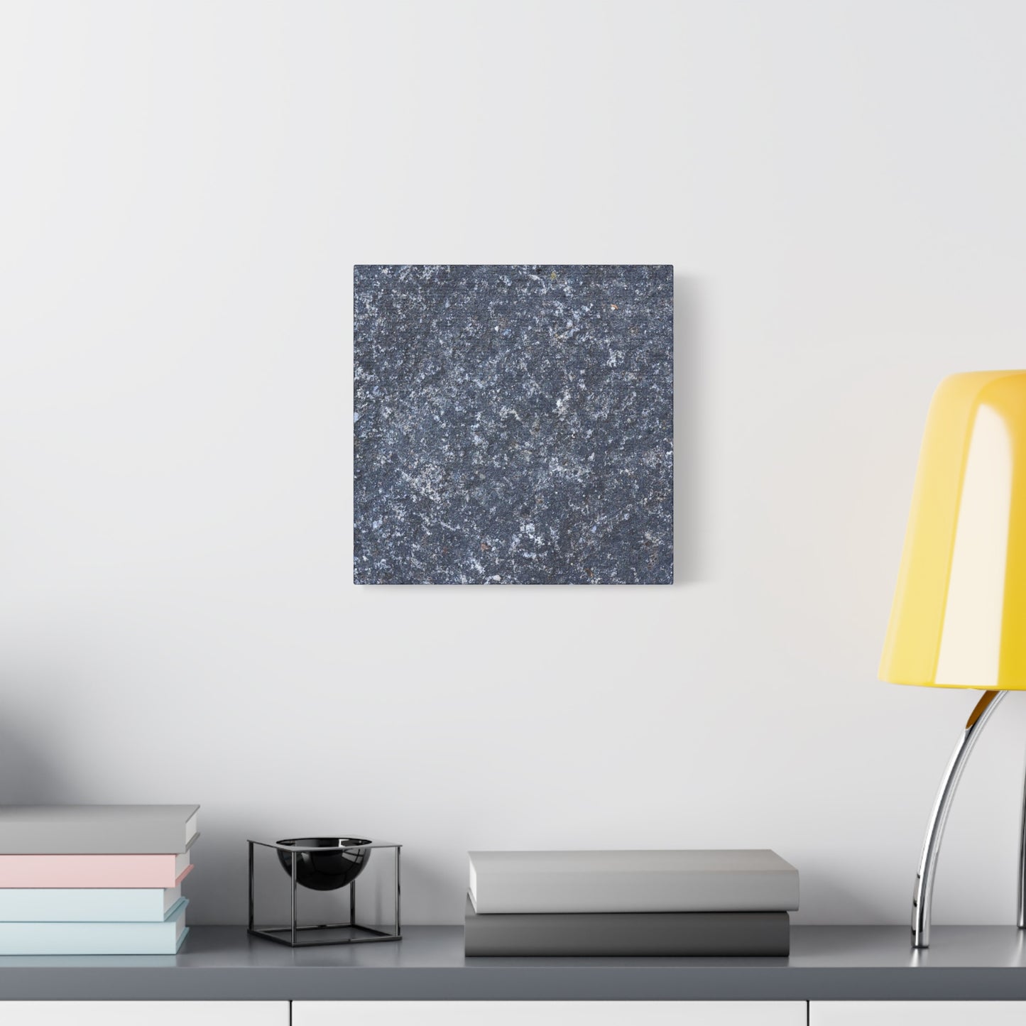 Frozen Whispers of Stone - Unique Frameless Canvas Wall Art