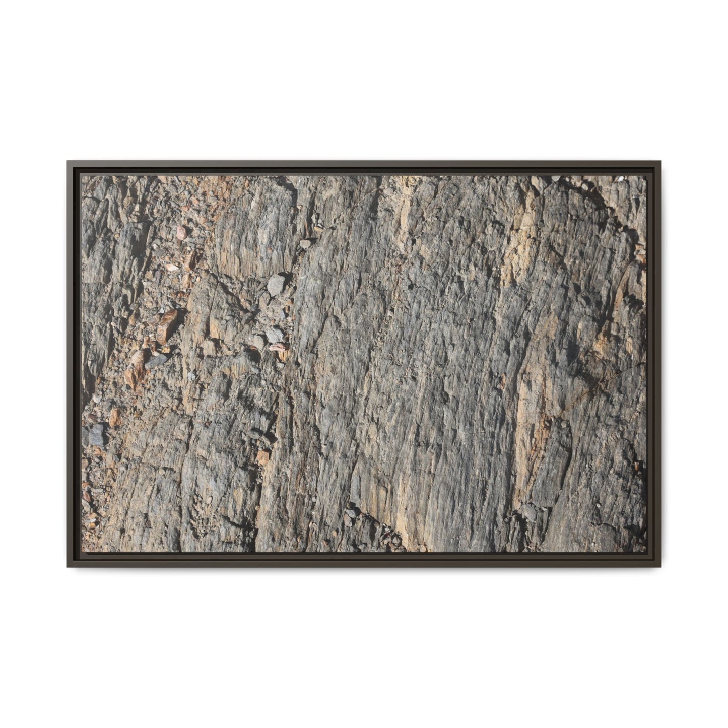 Textured Earth - Unique Stretched Canvas Wall Art