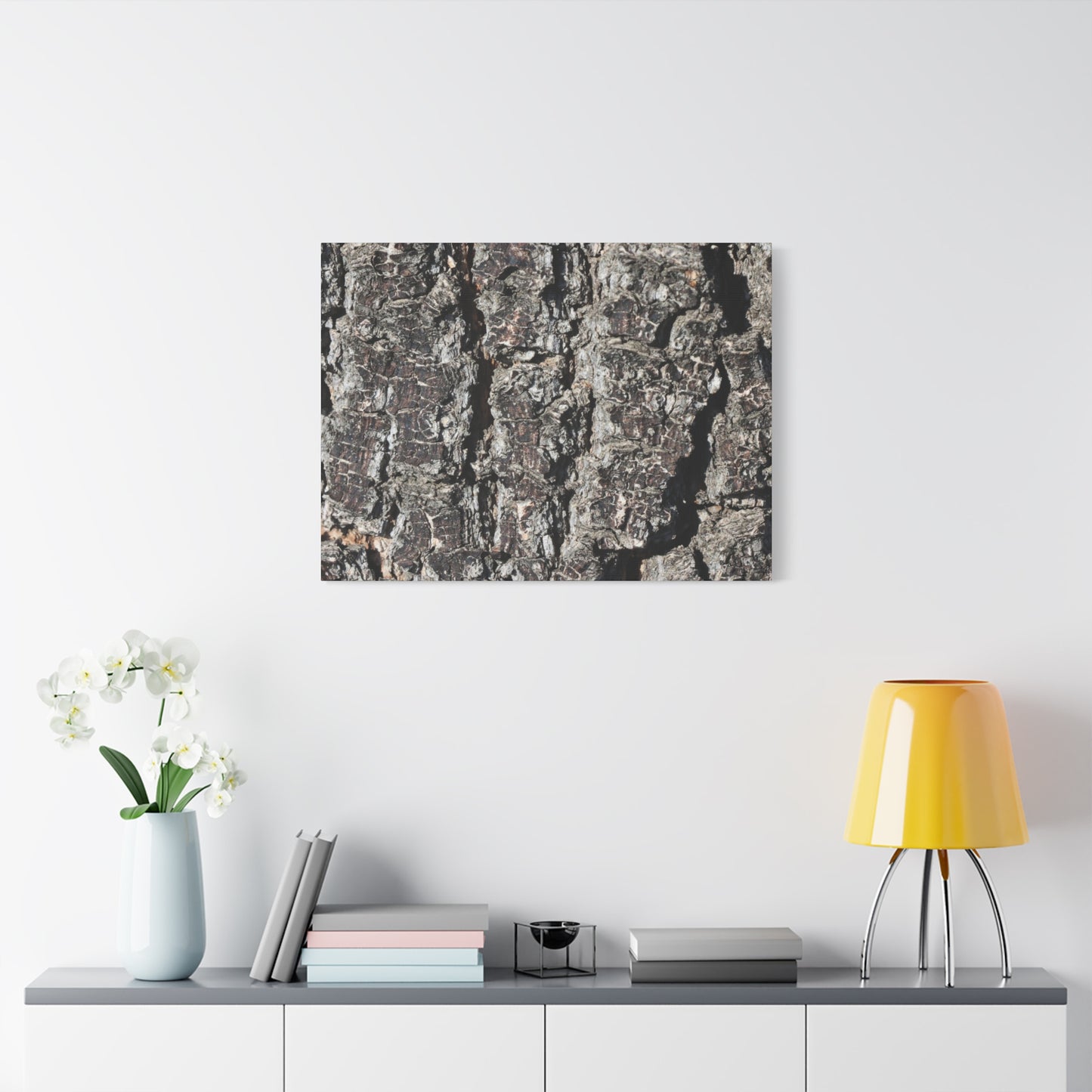 Cracked Skin of Earth - Unique Frameless Canvas Wall Art