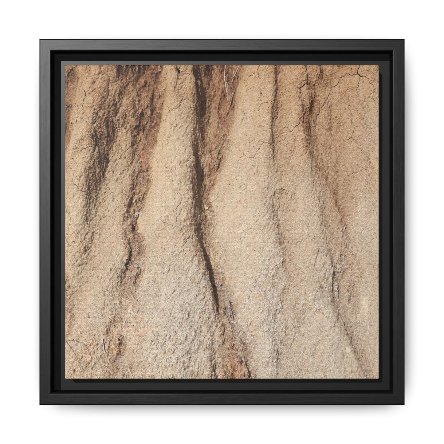 Eroded Canyon Walls - Unique Stretched Canvas Wall Art