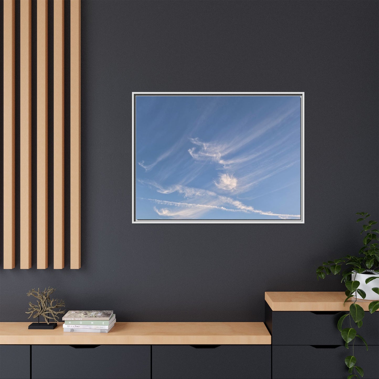 Wispy Dreams - Unique Stretched Canvas Wall Art