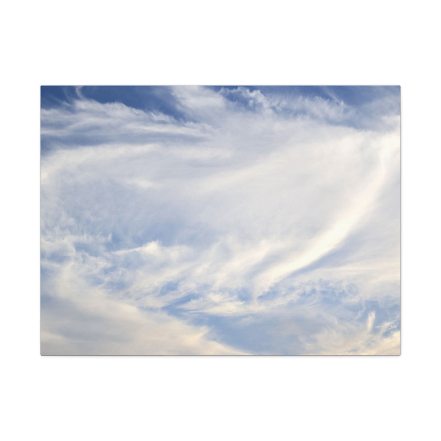 Whispers of Celestial Breath - Unique Frameless Canvas Wall Art