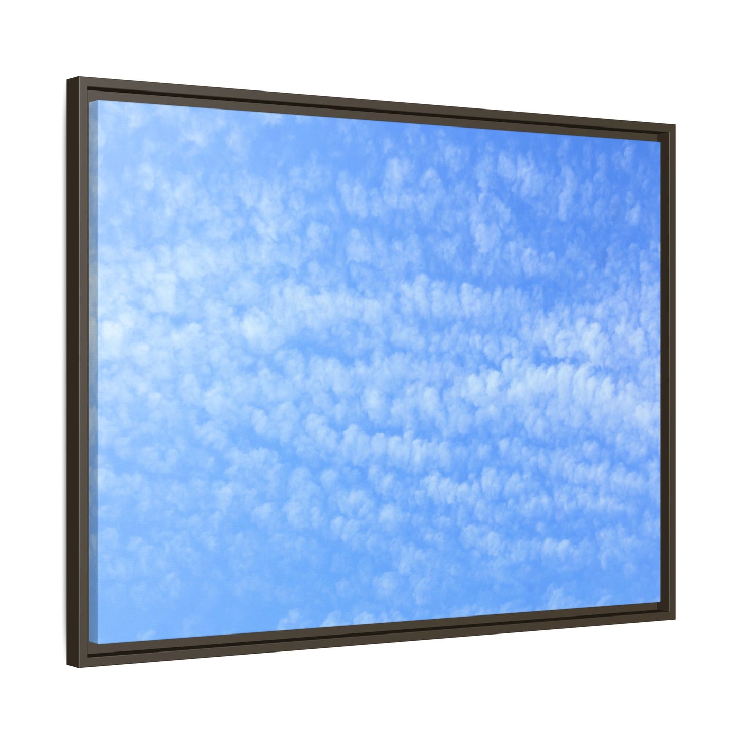 Wispy Blue Dreams - Unique Stretched Canvas Wall Art