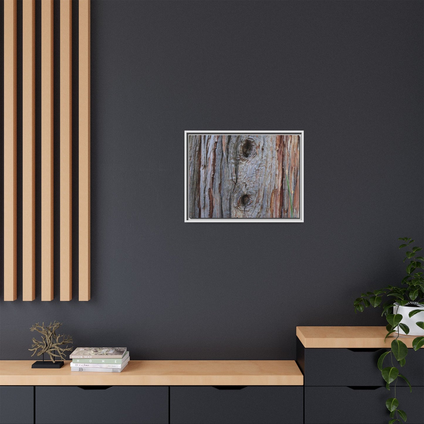 Knotty Nature - Unique Stretched Canvas Wall Art