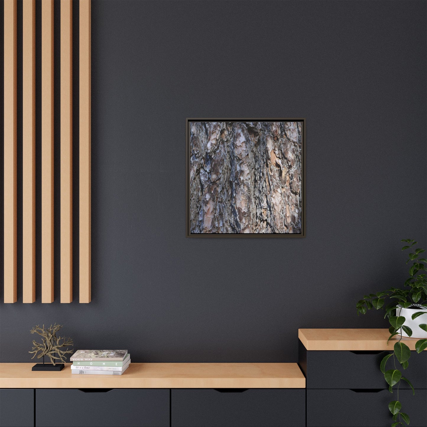 Weathered Patterns - Unique Stretched Canvas Wall Art