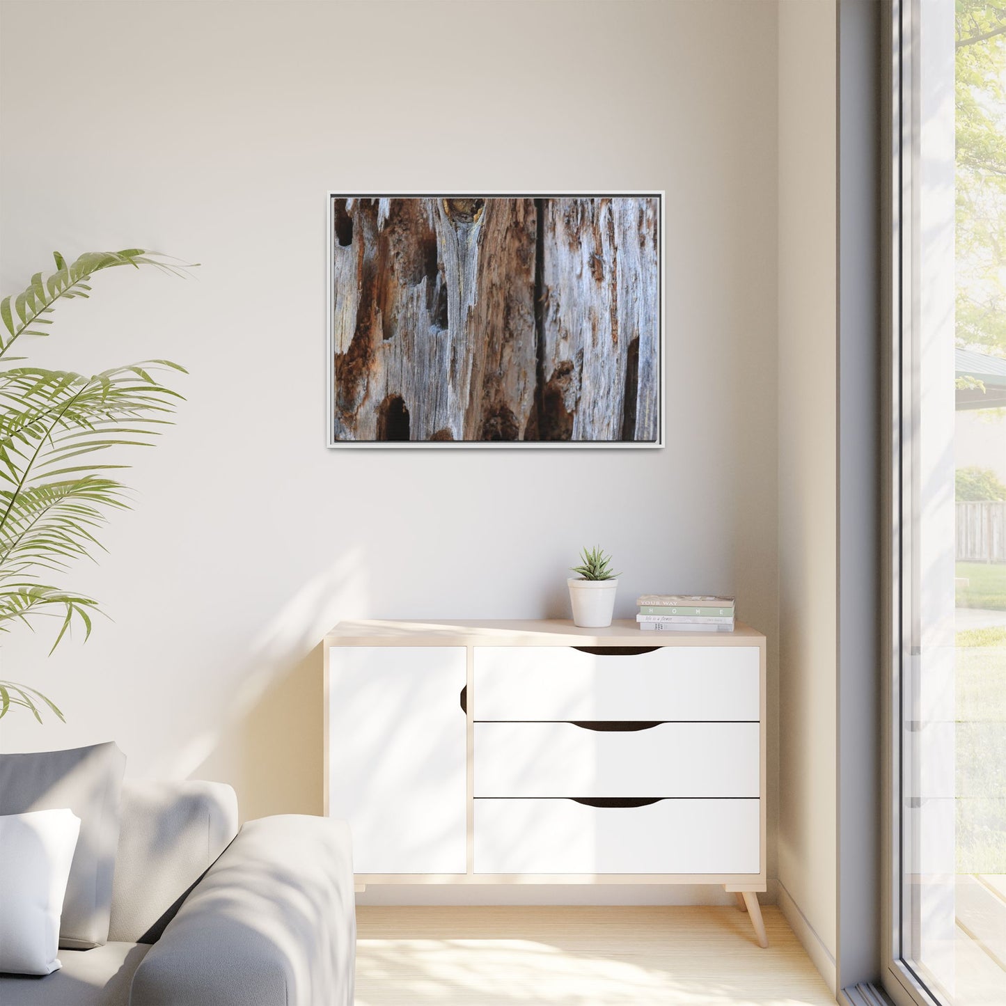 Decaying Splendor - Unique Stretched Canvas Wall Art