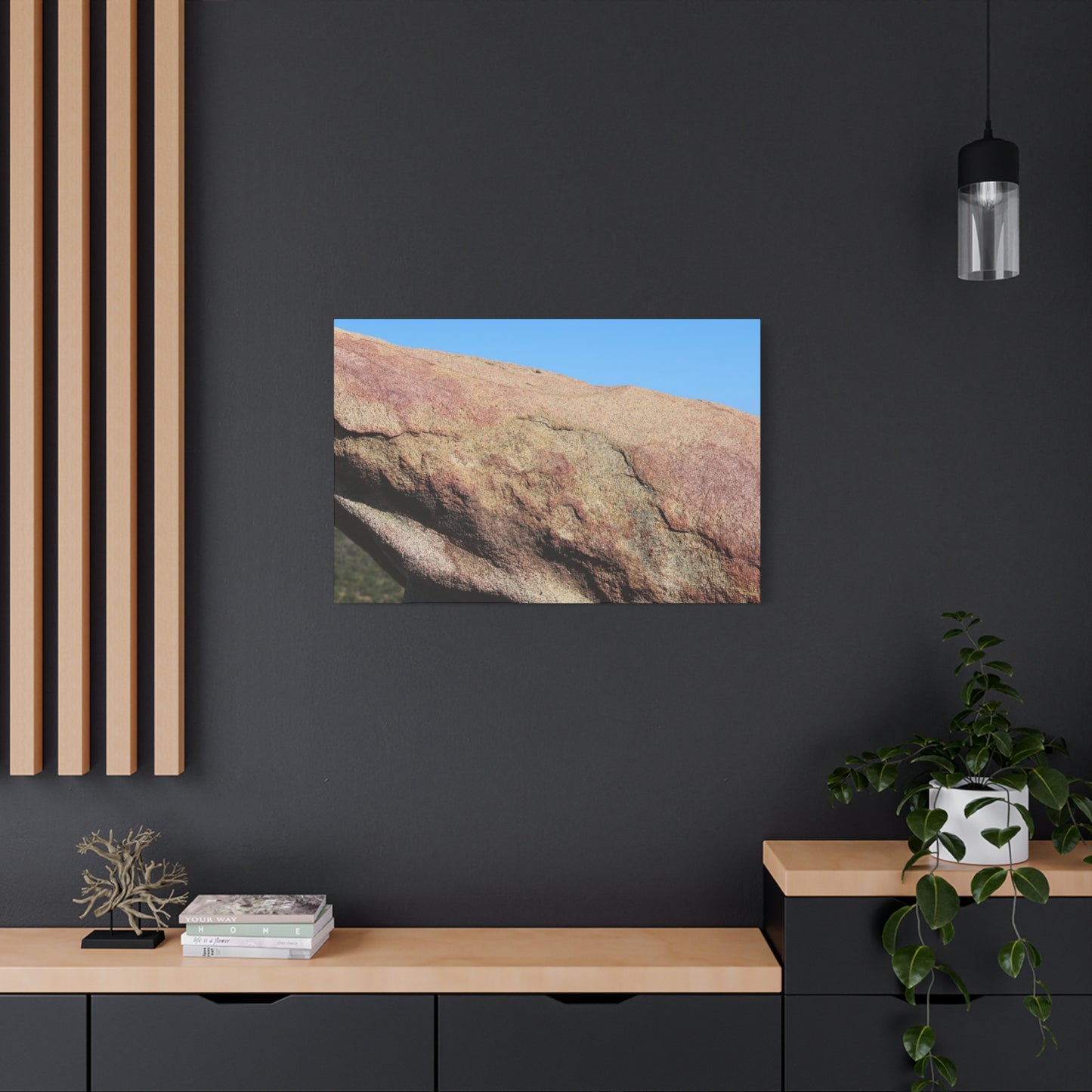 Stone Dreamer - Unique Frameless Canvas Wall Art