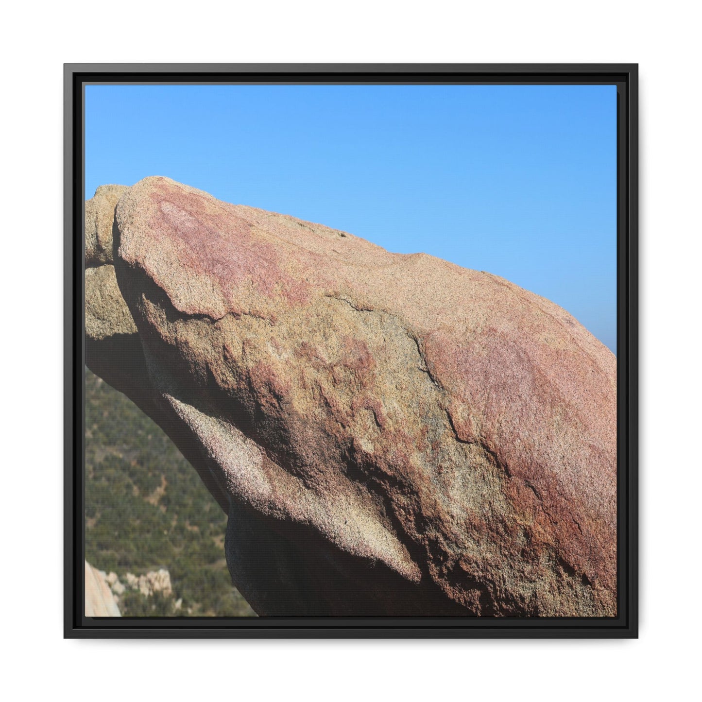 Sleeping Stone - Unique Stretched Canvas Wall Art
