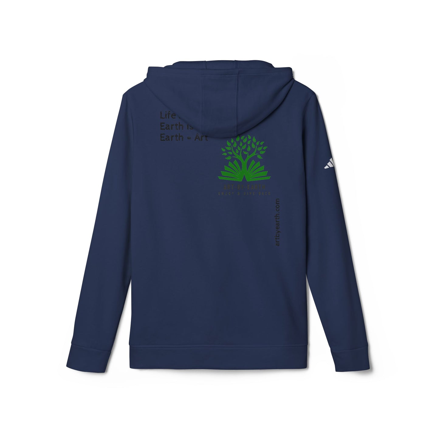 Z - ART BY EARTH HOODIE - adidas Unisex Fleece Hoodie