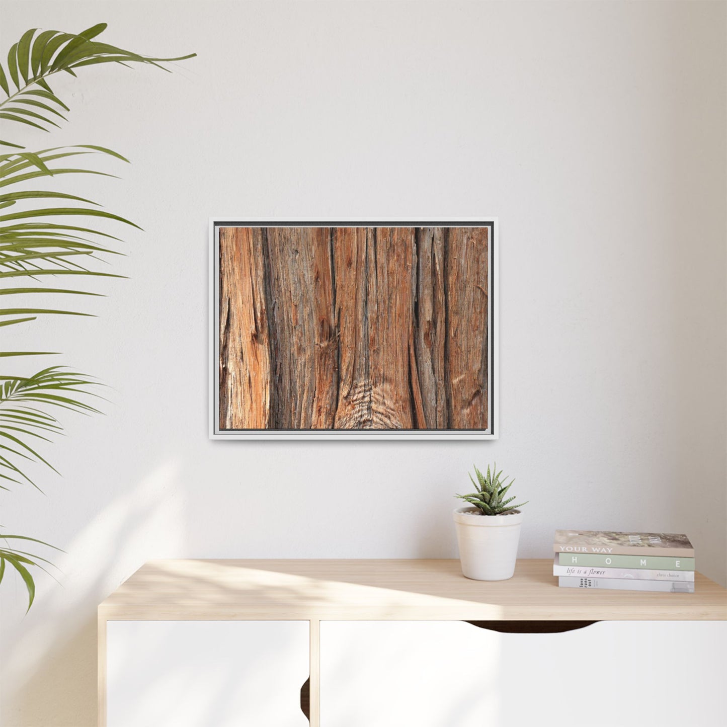 Echoes of Timber - Unique Stretched Canvas Wall Art