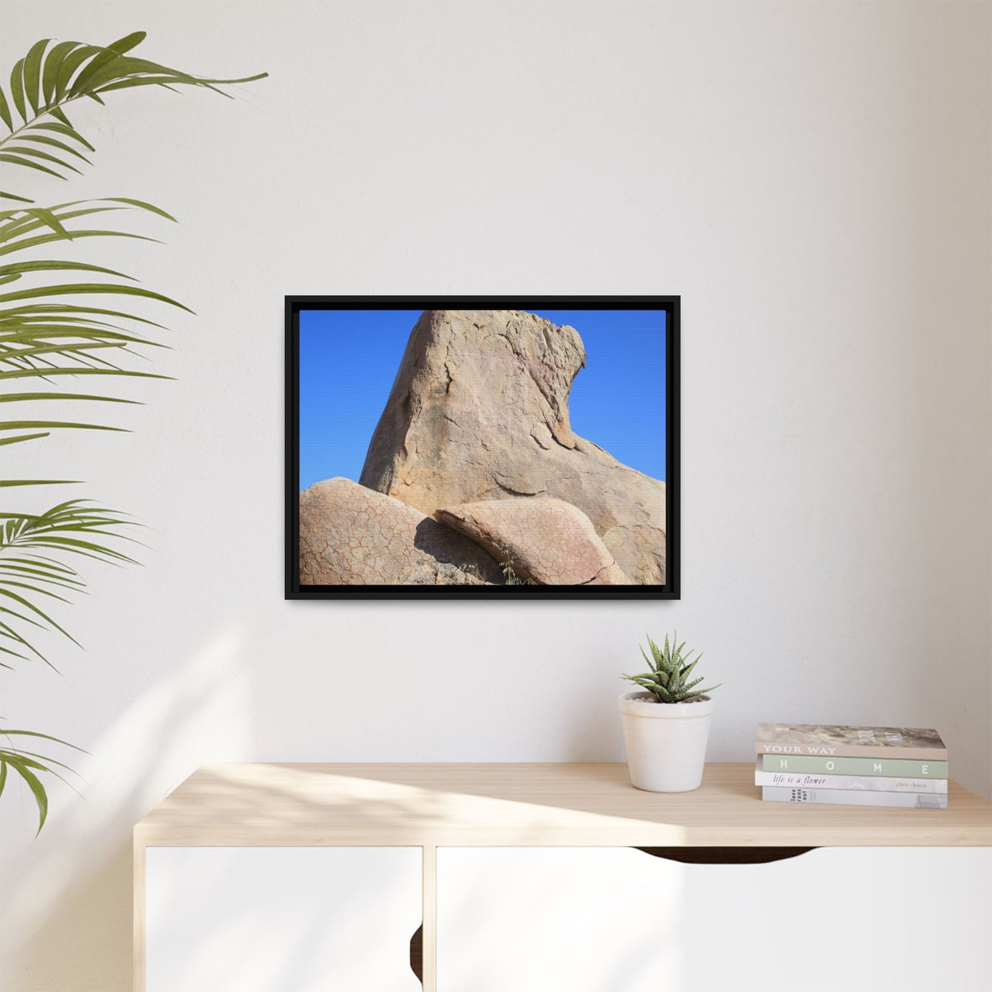 Rocky Sentinel - Unique Stretched Canvas Wall Art