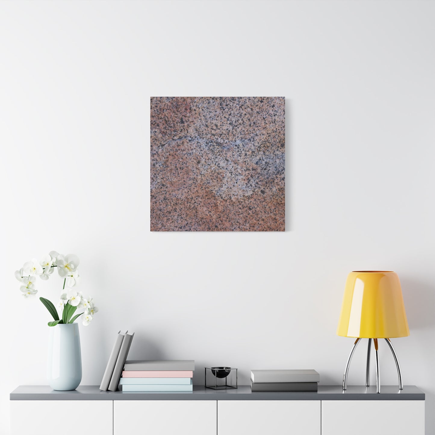 Granular Symphony - Unique Frameless Canvas Wall Art