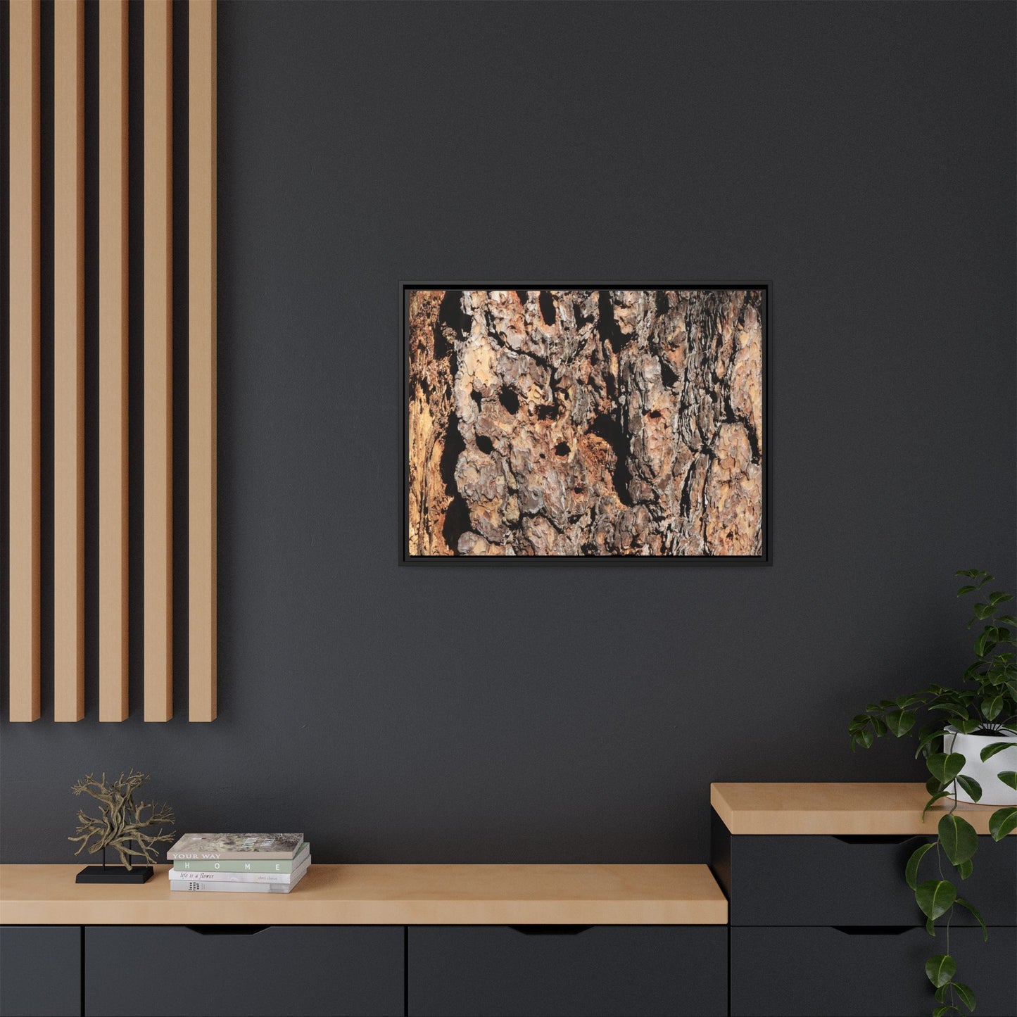 Rugged Rhythms - Unique Stretched Canvas Wall Art
