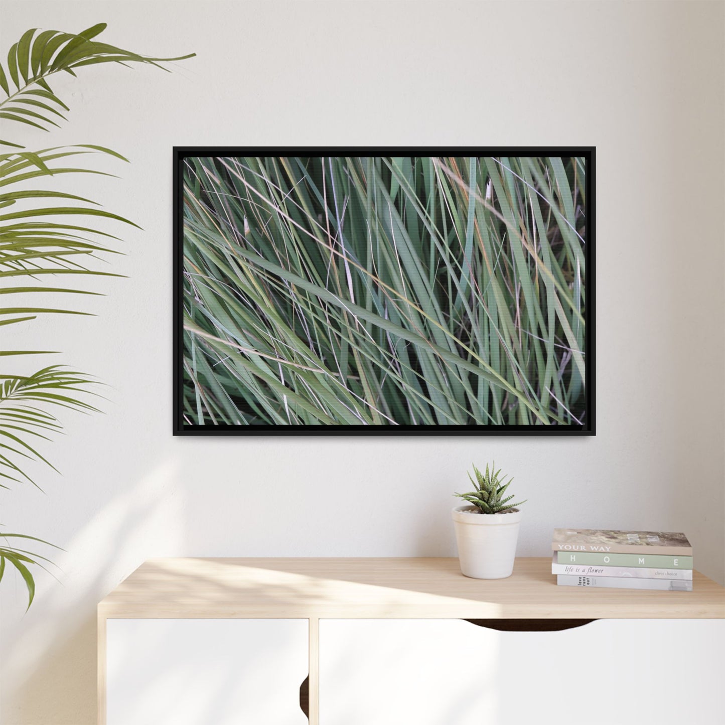 Grassland Symphony - Unique Stretched Canvas Wall Art
