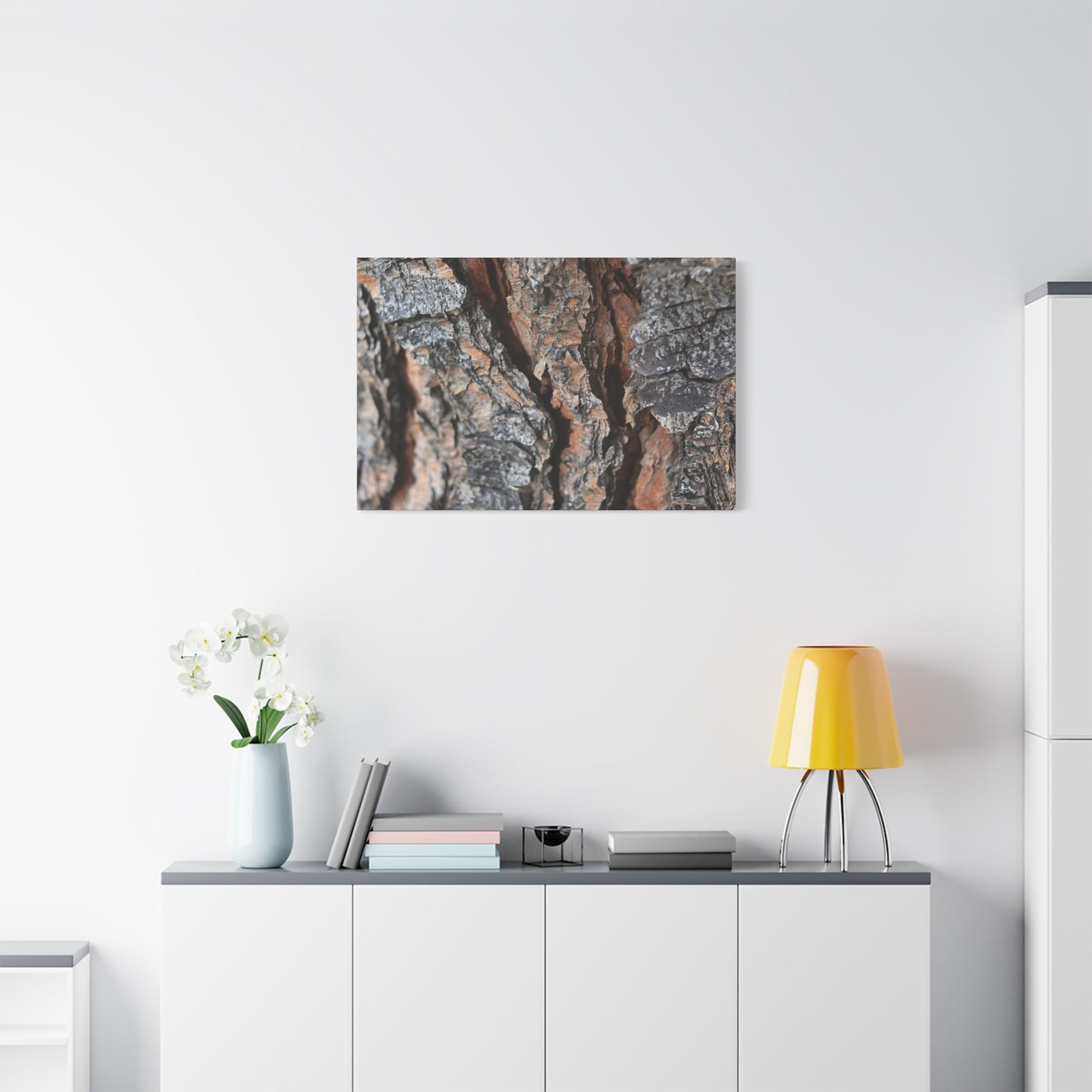 Rough Whispers - Unique Frameless Canvas Wall Art