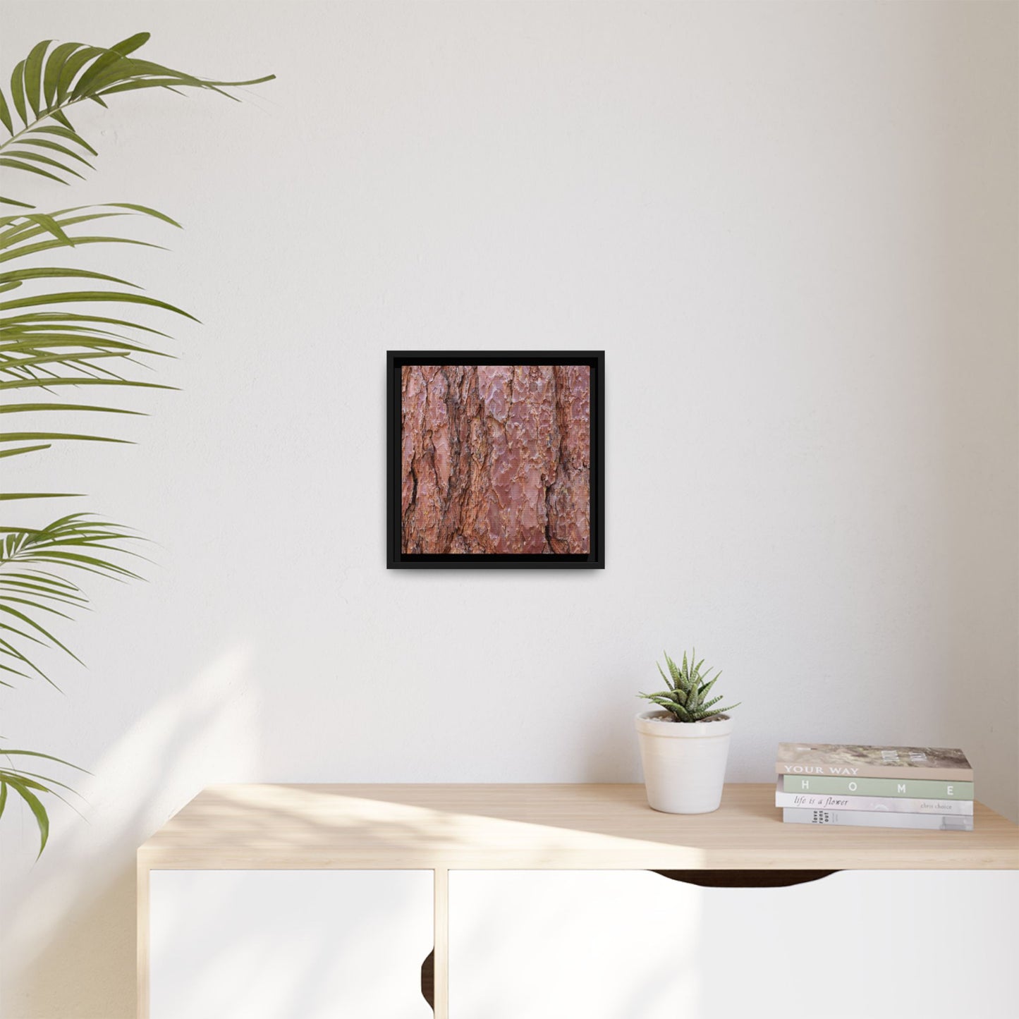 Russet Ridges - Unique Stretched Canvas Wall Art