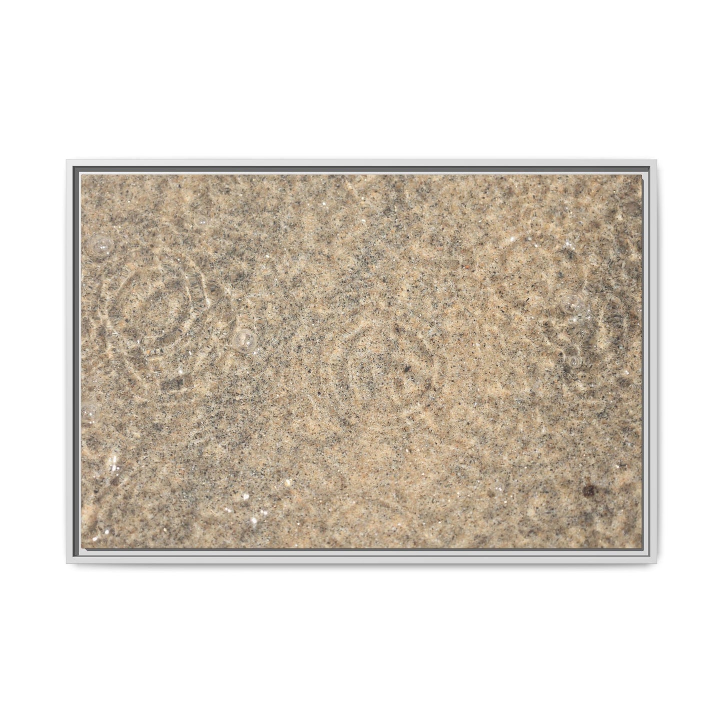 Whispers of Sand - Unique Stretched Canvas Wall Art