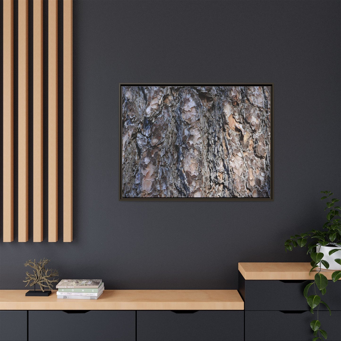 Weathered Patterns - Unique Stretched Canvas Wall Art