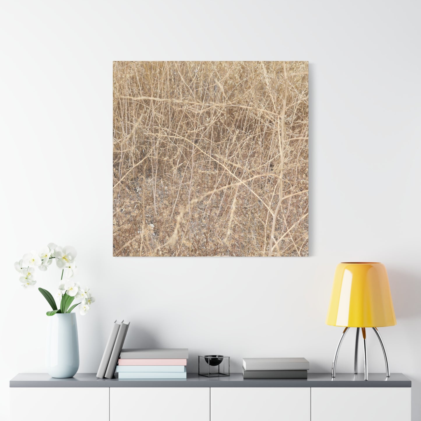 Dry Echoes - Unique Frameless Canvas Wall Art