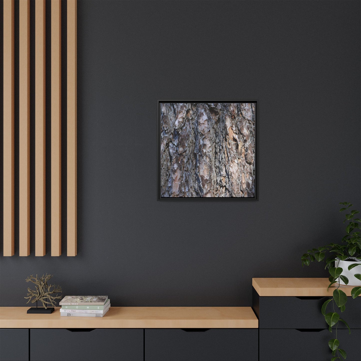 Weathered Patterns - Unique Stretched Canvas Wall Art