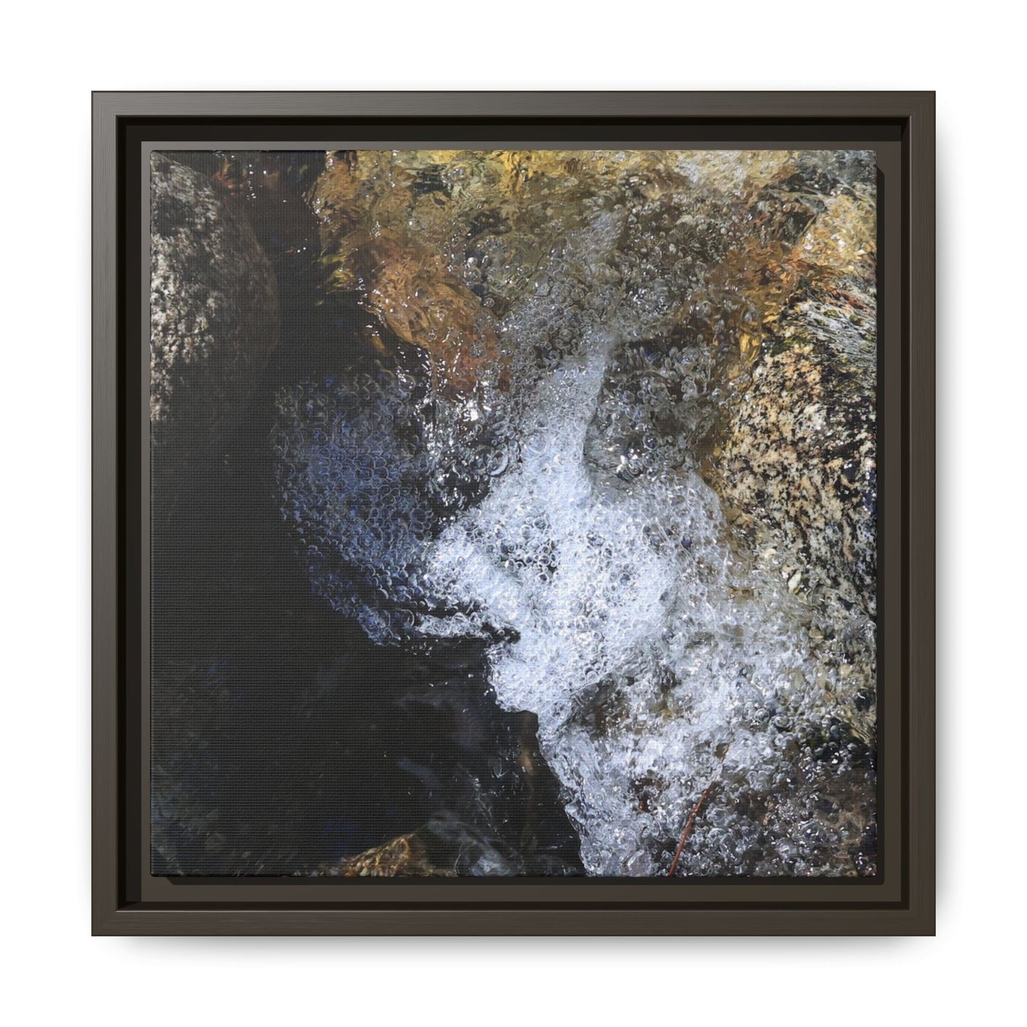 Nature's Turbulence - Unique Stretched Canvas Wall Art