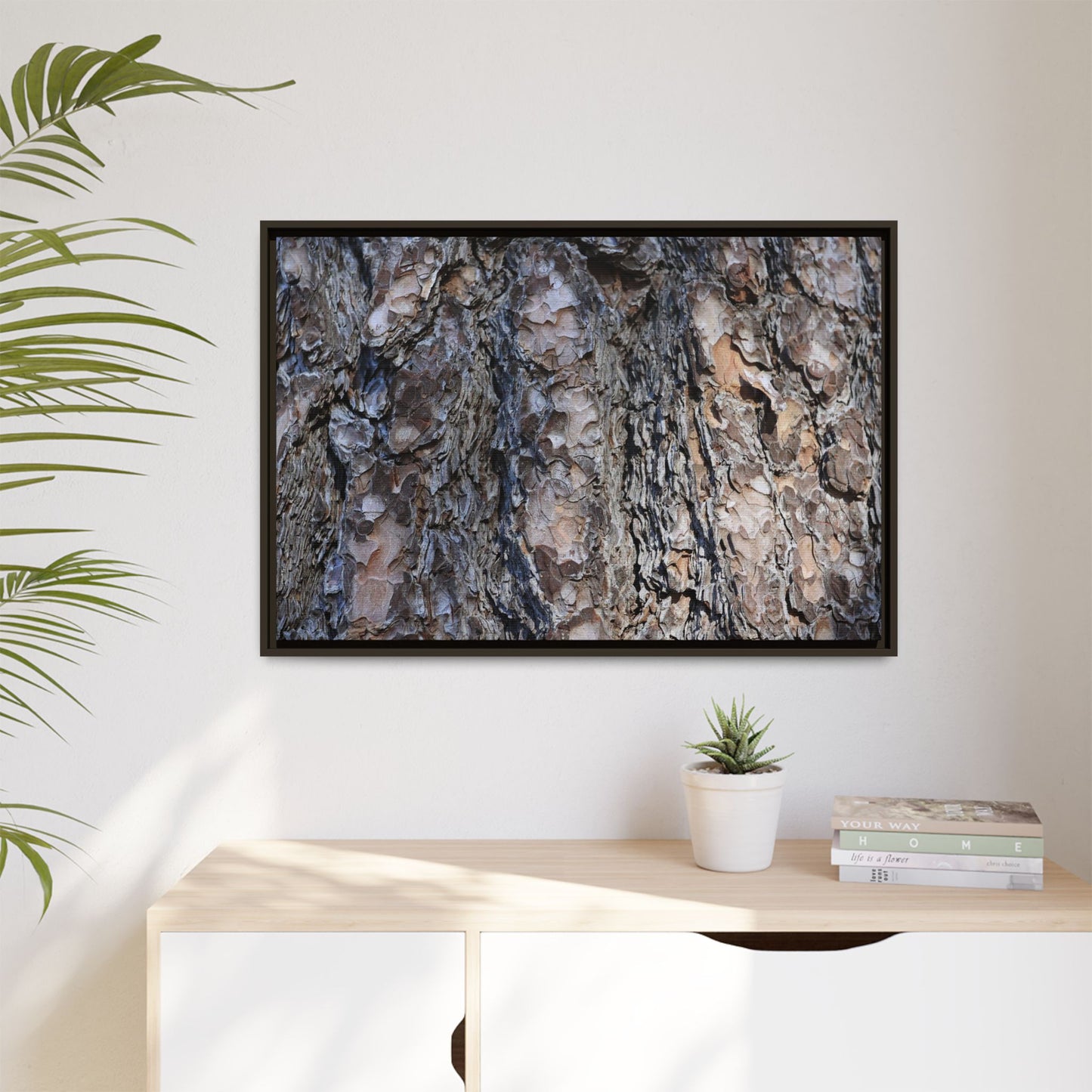 Weathered Patterns - Unique Stretched Canvas Wall Art