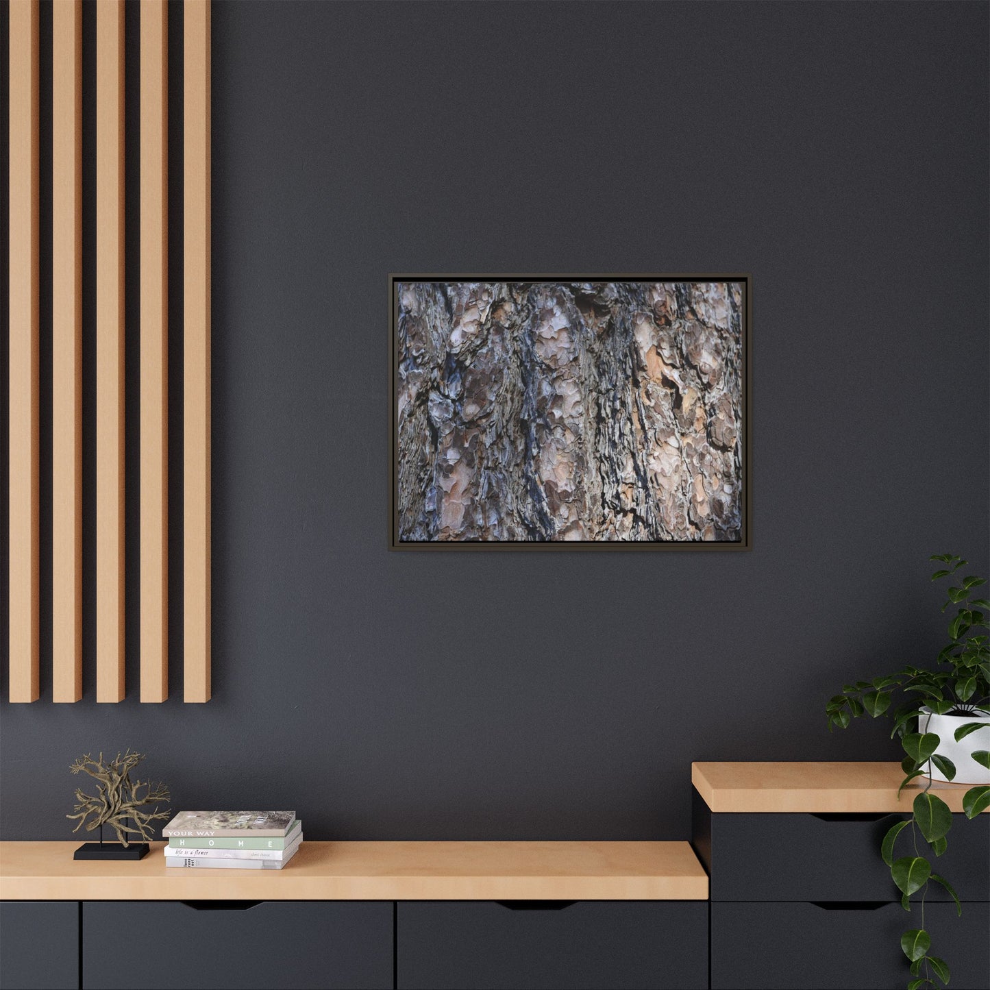 Weathered Patterns - Unique Stretched Canvas Wall Art