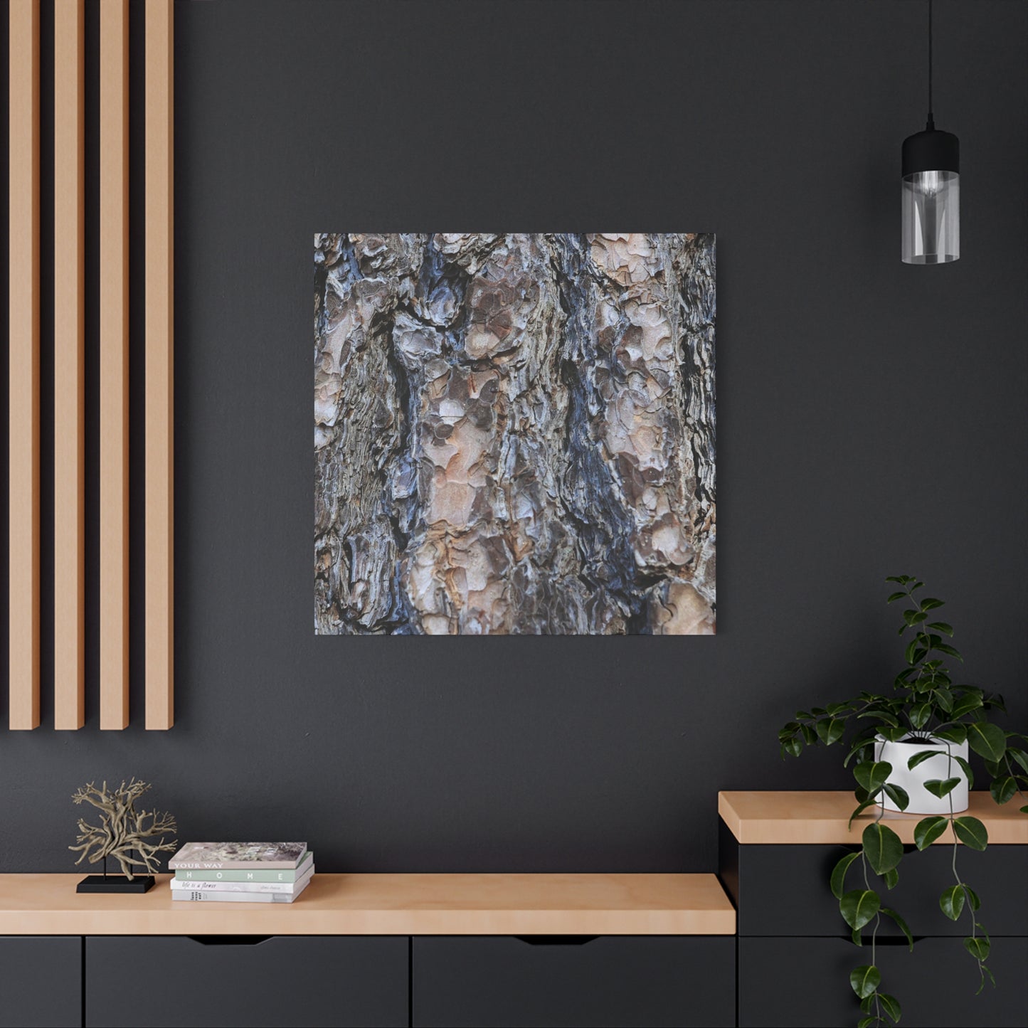 Arboreal Patterns - Unique Frameless Canvas Wall Art