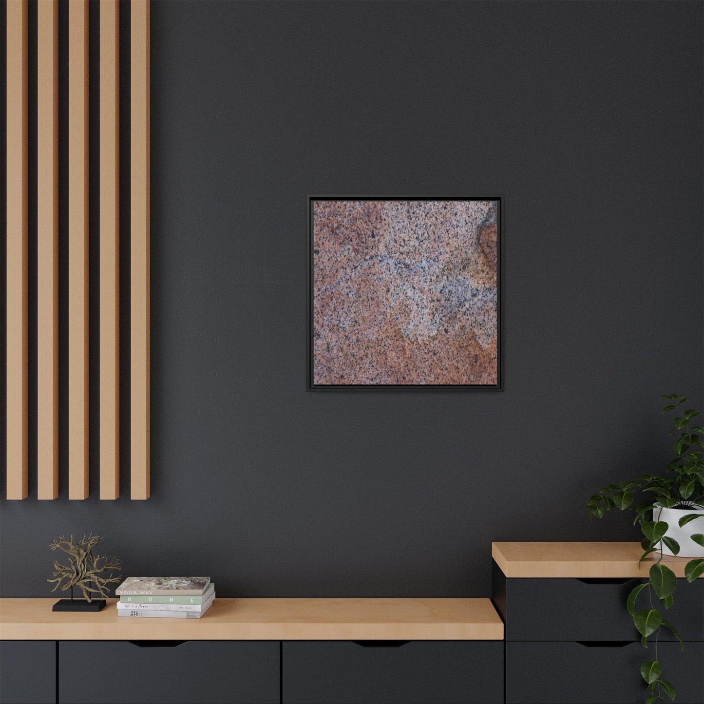 Earthen Mosaic - Unique Stretched Canvas Wall Art