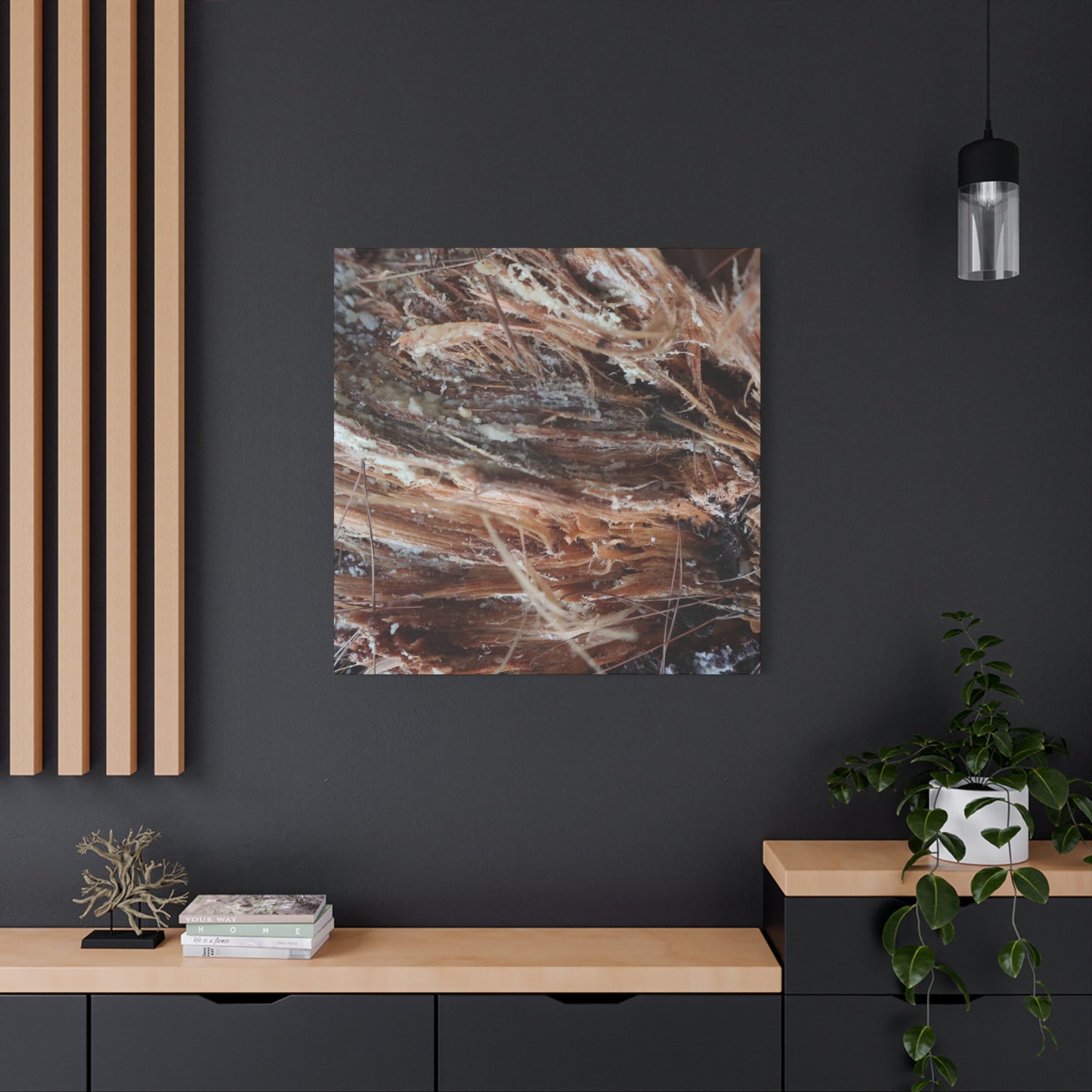Decaying Whispers - Unique Frameless Canvas Wall Art
