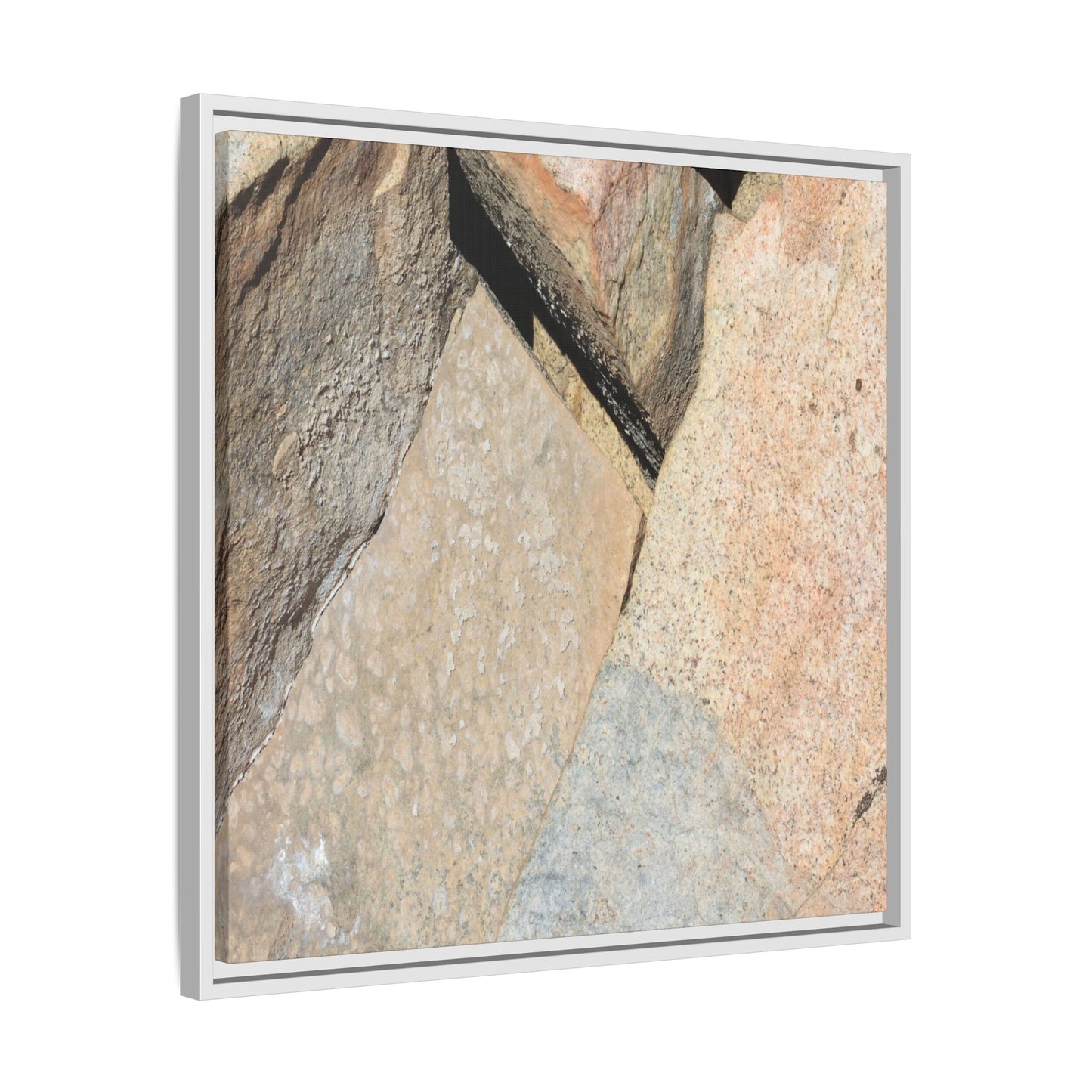 Rock Fragment - Unique Stretched Canvas Wall Art