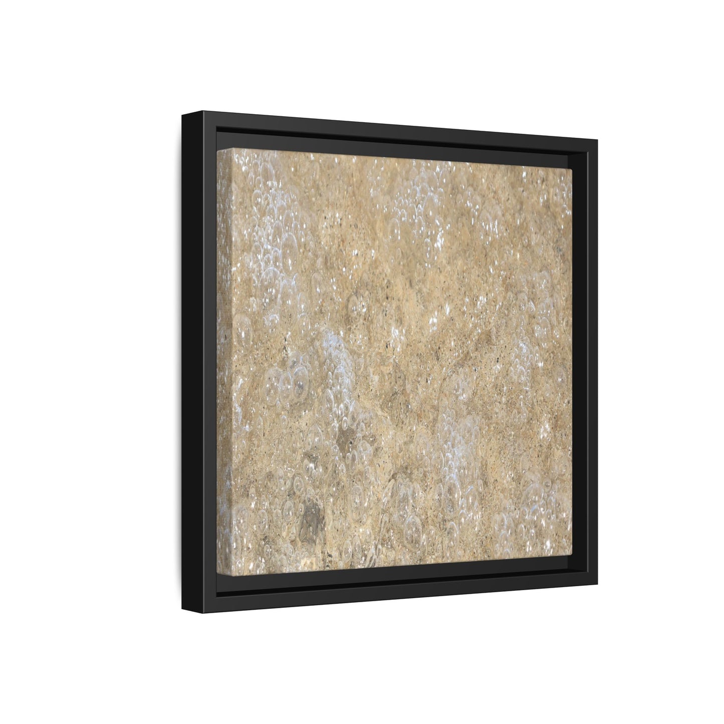 Bubbling Sand - Unique Stretched Canvas Wall Art