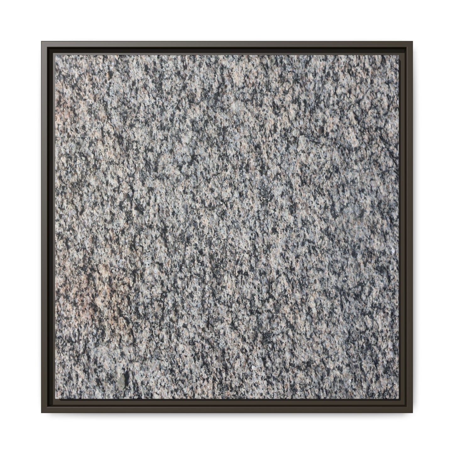Crystalline Fusion - Unique Stretched Canvas Wall Art