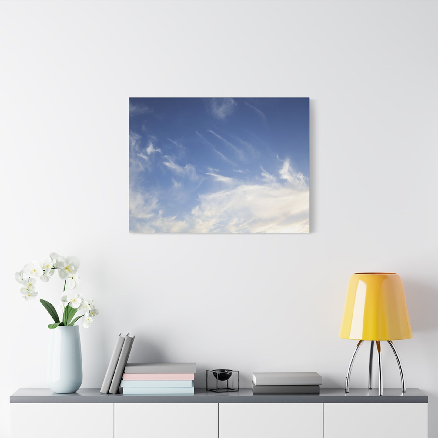 Sky's Breath - Unique Frameless Canvas Wall Art