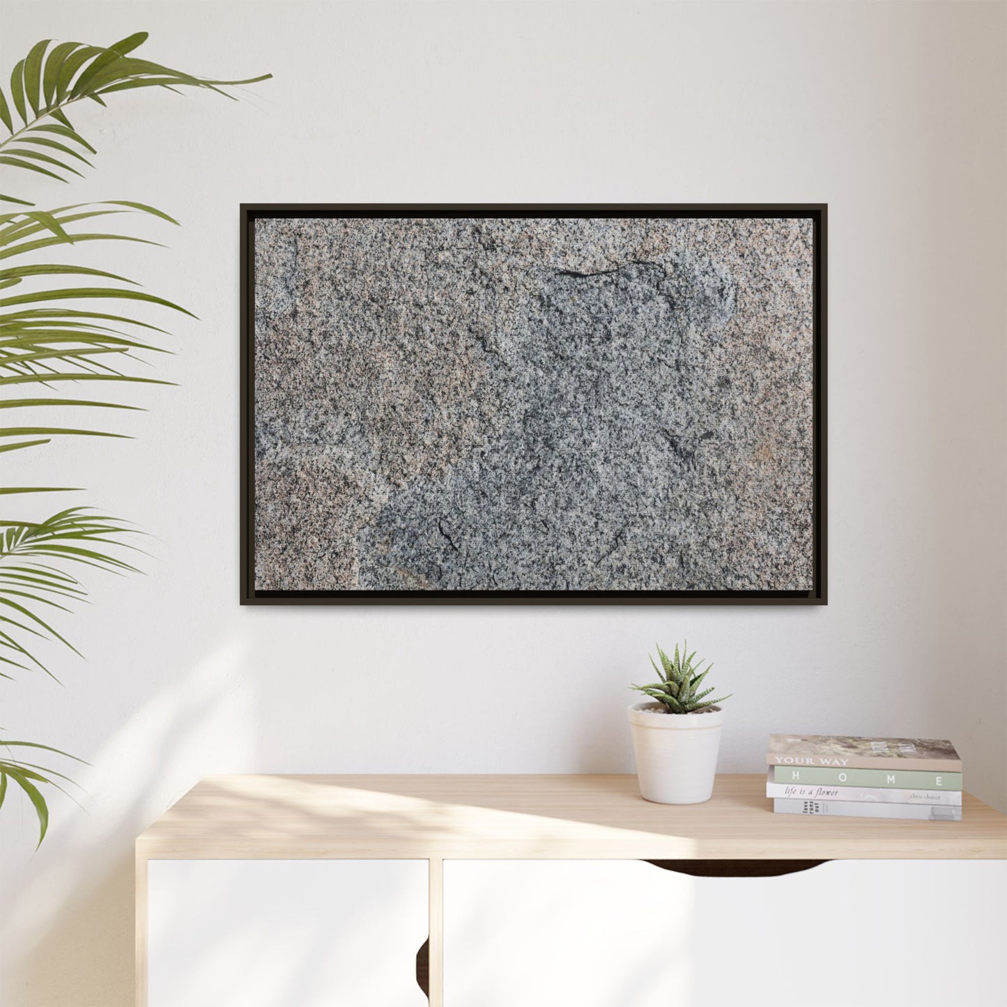 Stone Symphony - Unique Stretched Canvas Wall Art