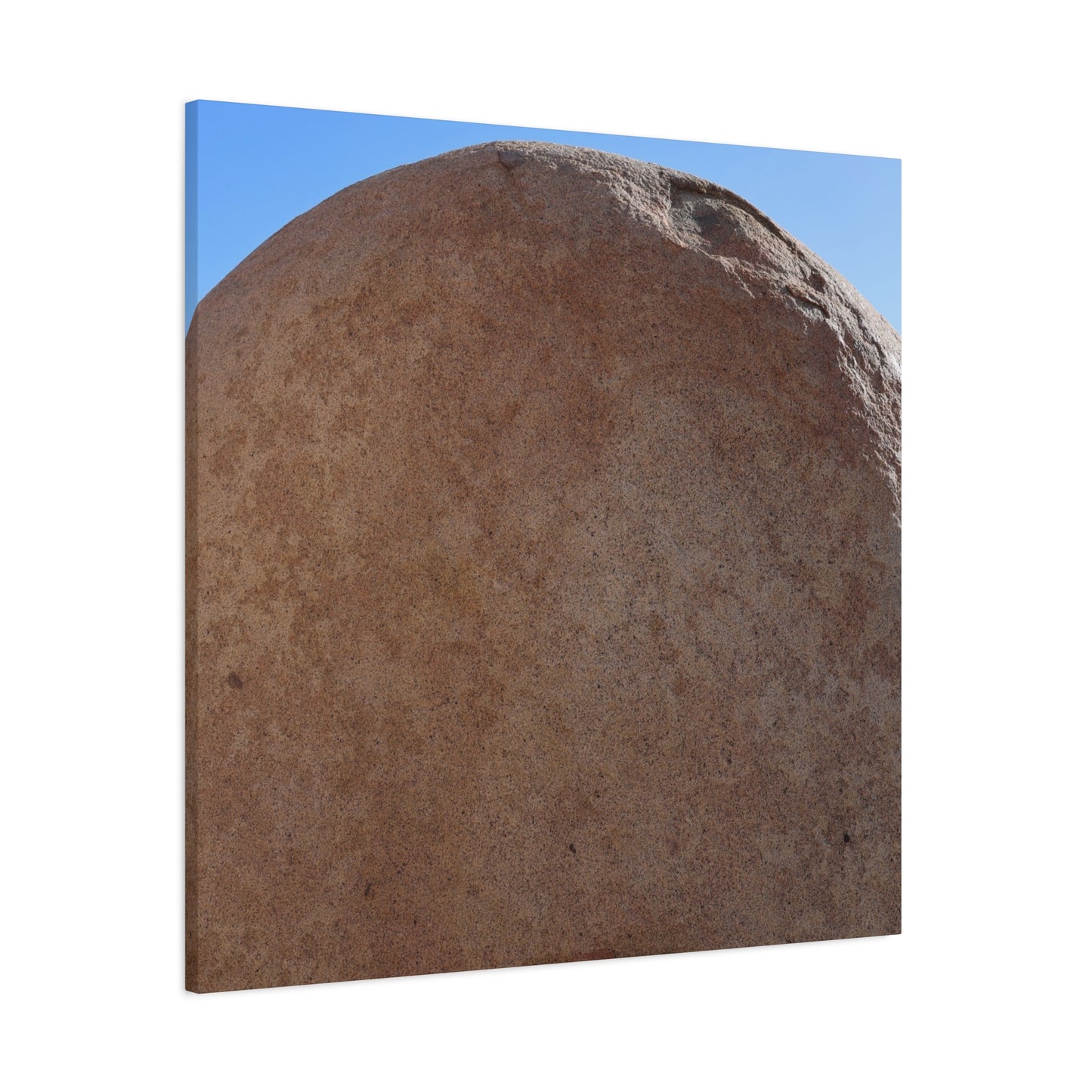 Stone Sphere of Silence - Unique Frameless Canvas Wall Art
