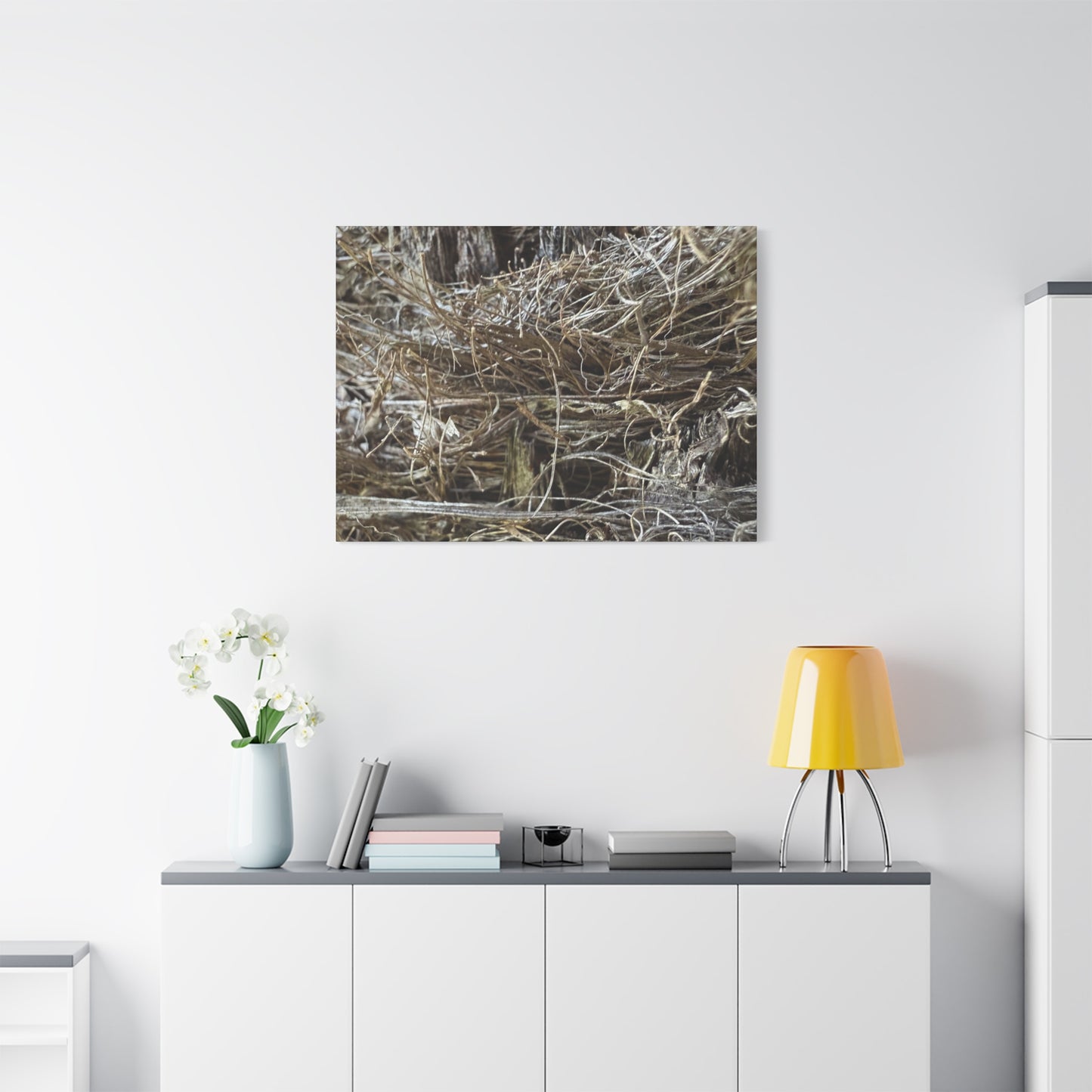 Whispers in Dry Grass - Unique Frameless Canvas Wall Art