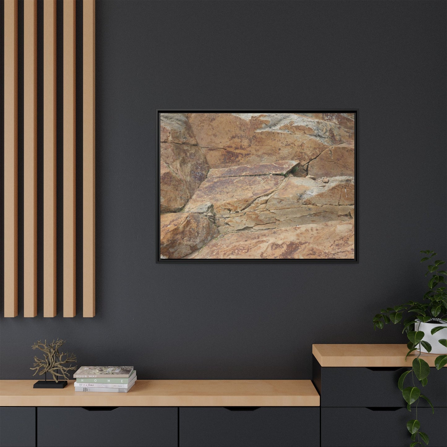 Ancient Foundations - Unique Stretched Canvas Wall Art