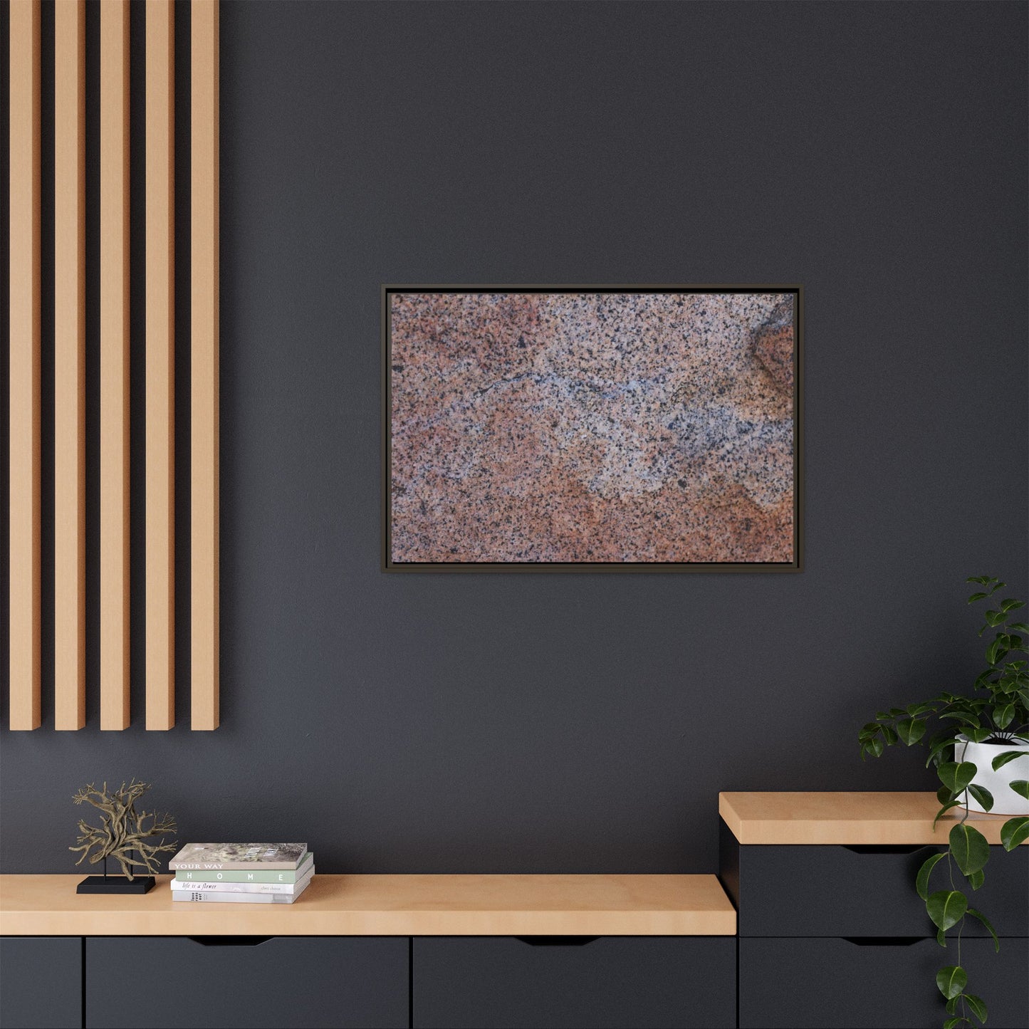 Earthen Mosaic - Unique Stretched Canvas Wall Art
