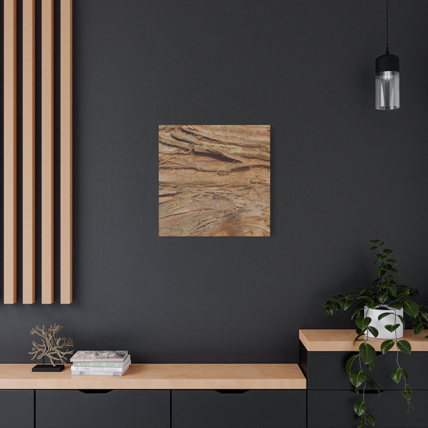 Layers of Memory - Unique Frameless Canvas Wall Art