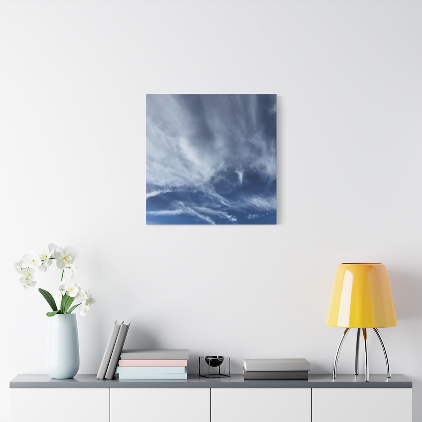 Whispers of the Celestial Realm - Unique Frameless Canvas Wall Art