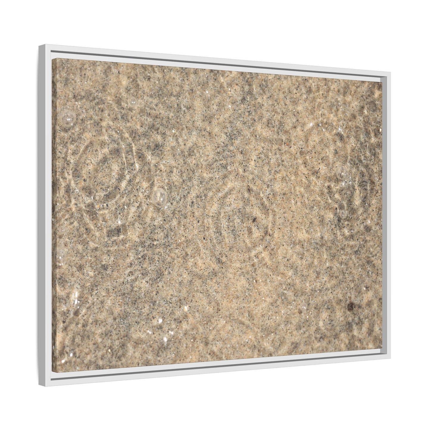 Whispers of Sand - Unique Stretched Canvas Wall Art