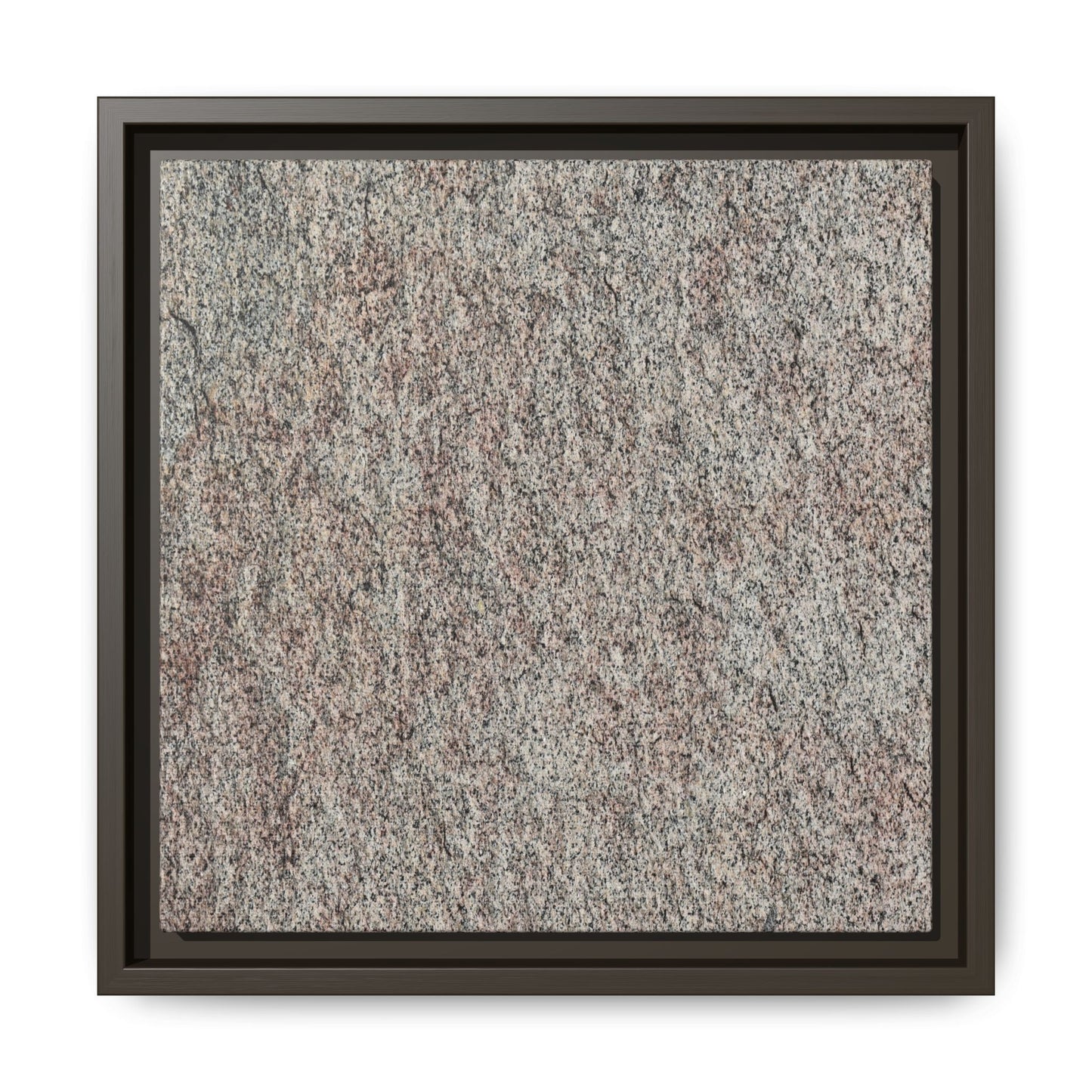 Granular Whispers - Unique Stretched Canvas Wall Art