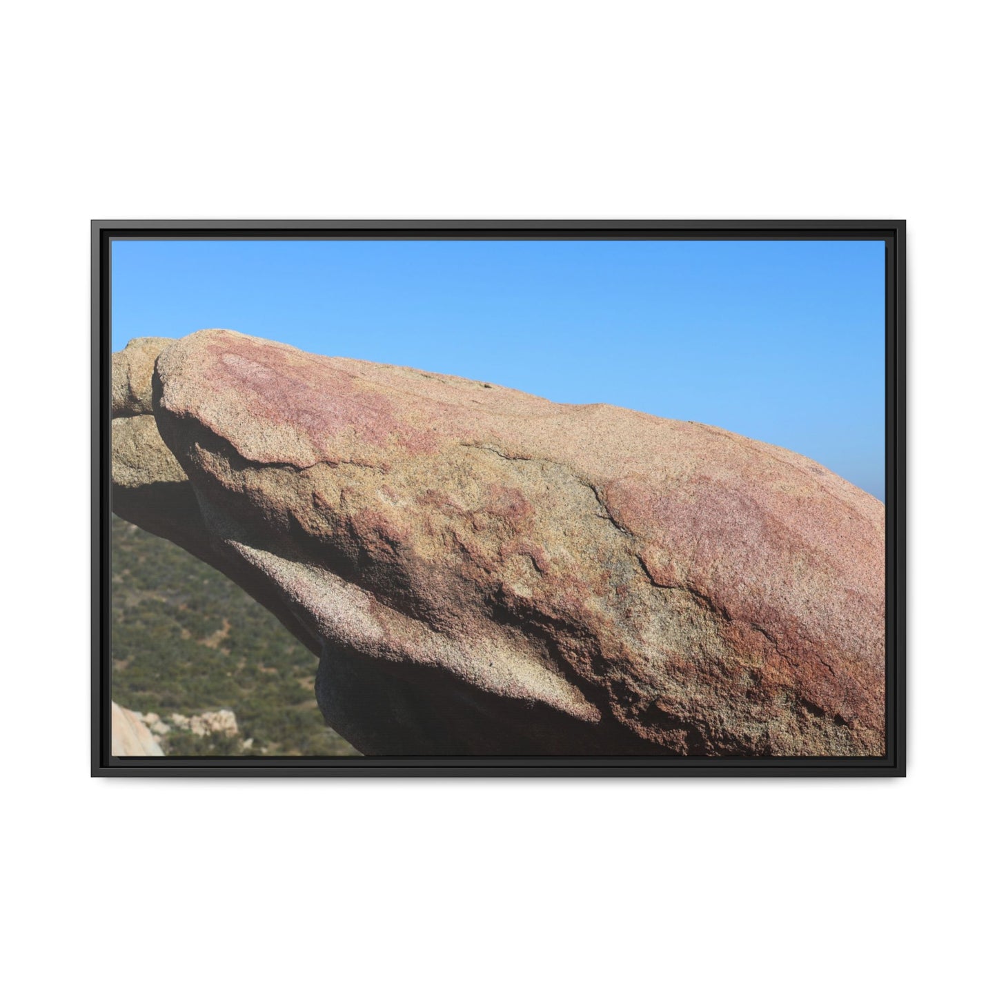 Sleeping Stone - Unique Stretched Canvas Wall Art