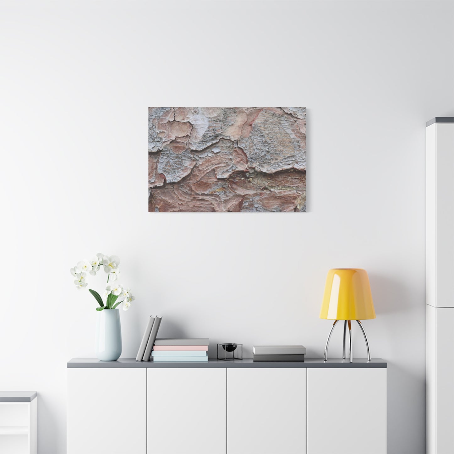 Textural Landscape - Unique Frameless Canvas Wall Art