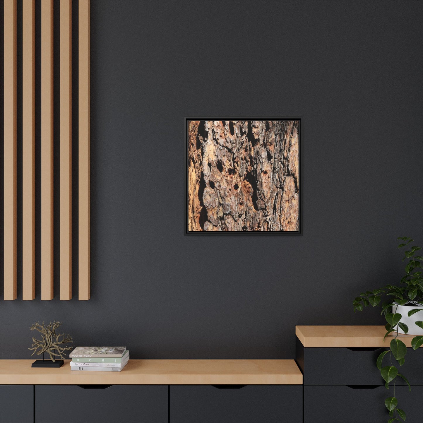 Rugged Rhythms - Unique Stretched Canvas Wall Art