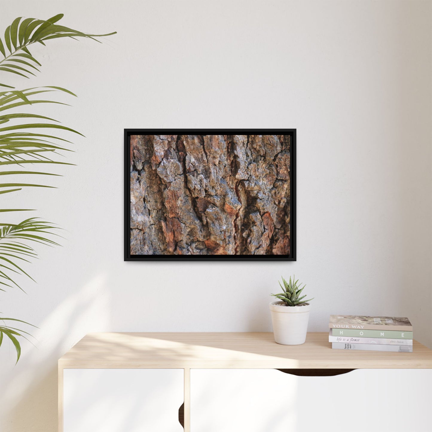 Craggy Textures - Unique Stretched Canvas Wall Art