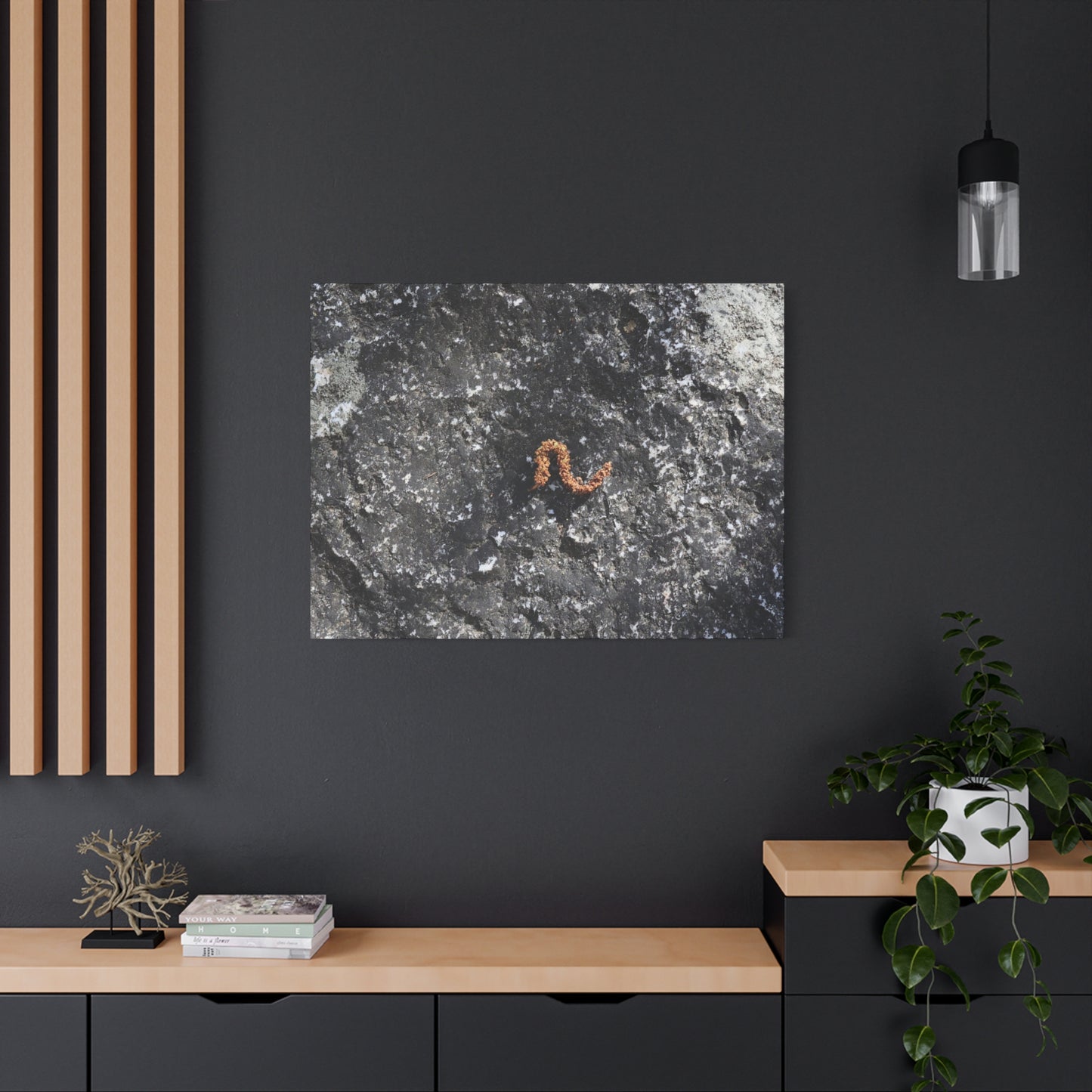 Earthen Serpent - Unique Frameless Canvas Wall Art